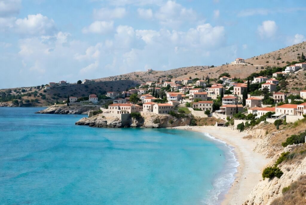 Costas hermosas de Albania