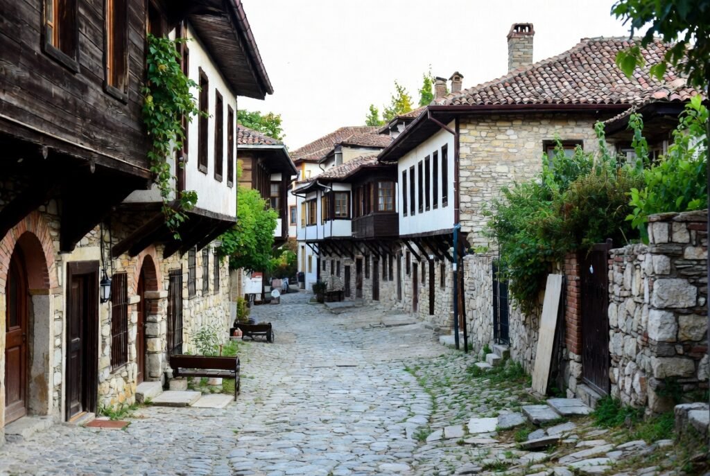 Casco antiguo en Bulgaria