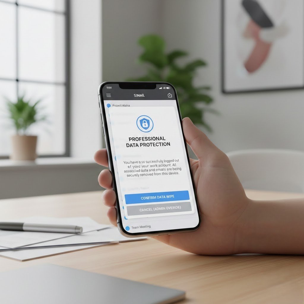 Acceso a una cuenta de correo electr&oacute;nico desde un m&oacute;vil