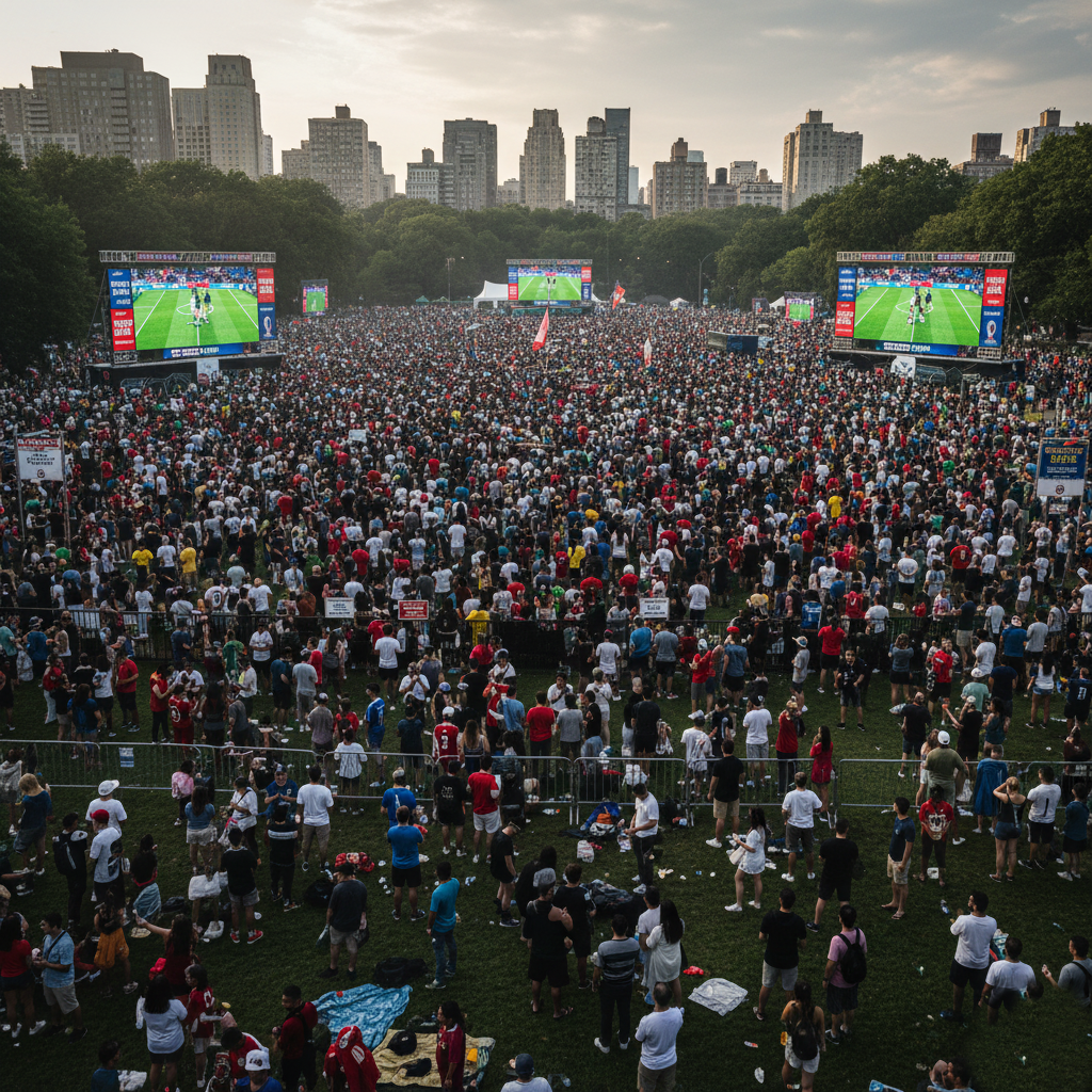 Gente visitando parques nacionales