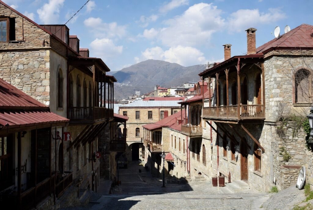 Montañas y pueblos de Georgia