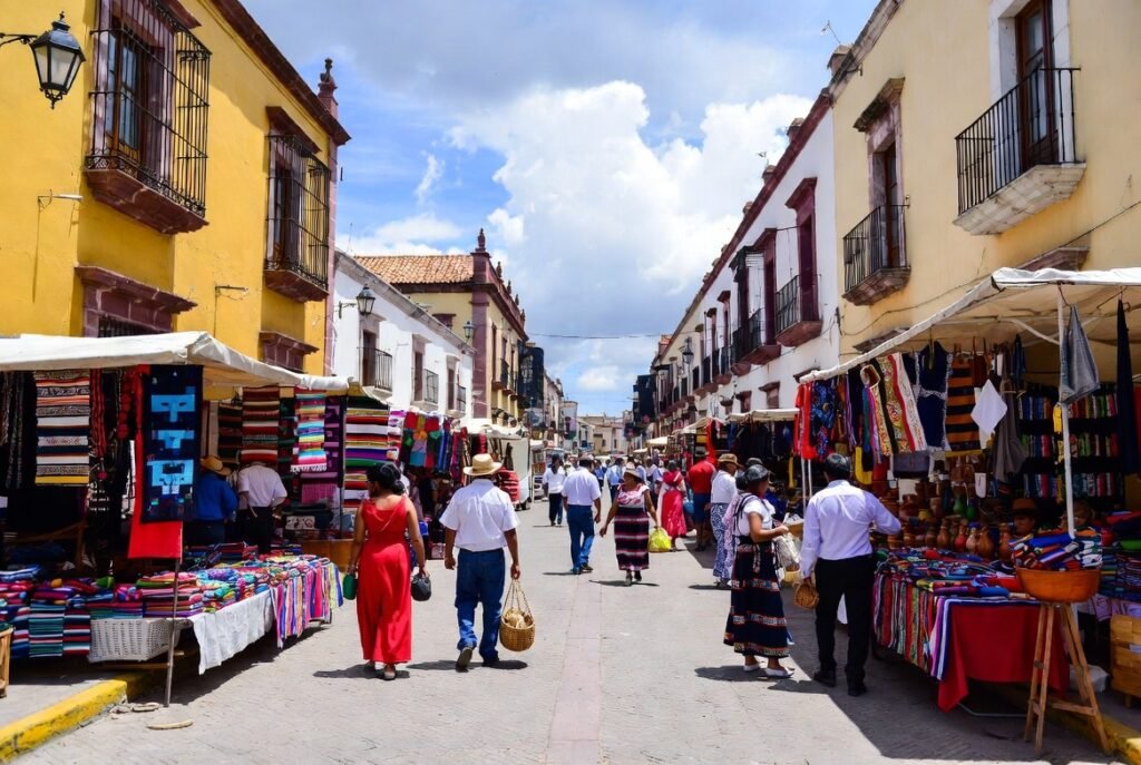 Coloridas calles de México