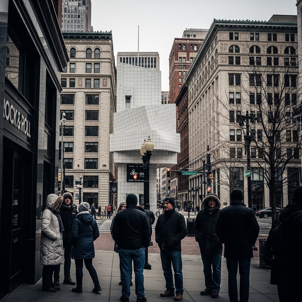 Vista de la ciudad de Cleveland