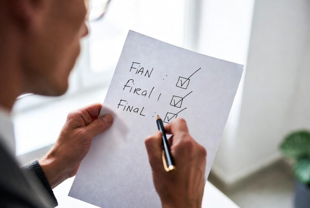 Completando una tarea