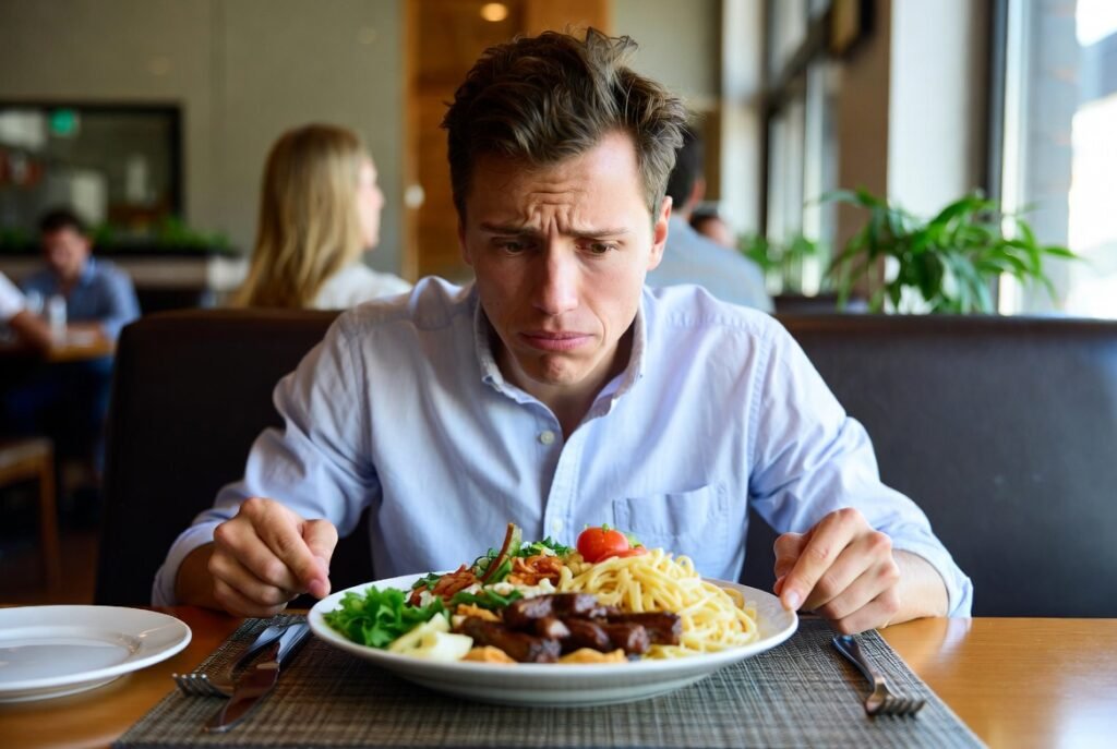 Porciones de comida gigantescas