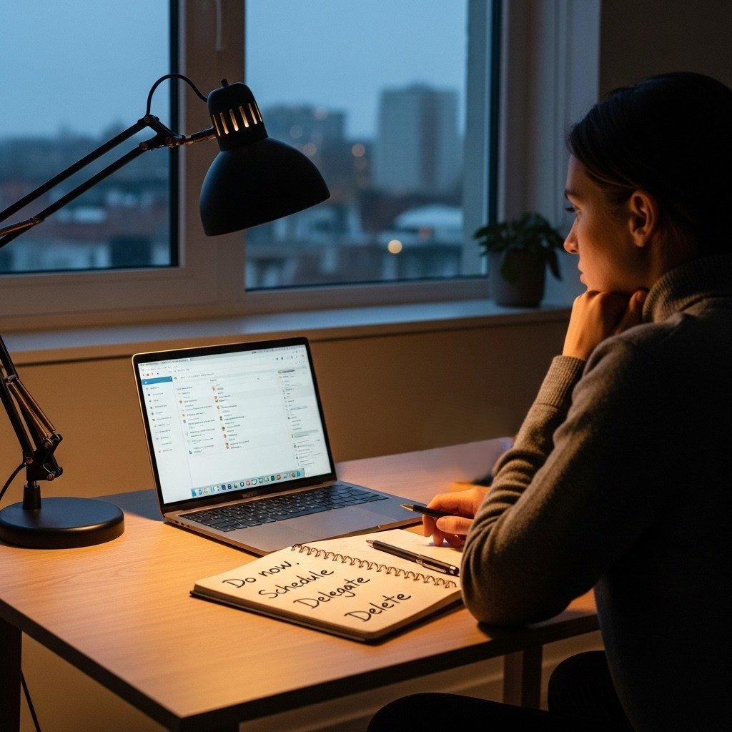 Ritual semanal de vaciado cerebral y revisión