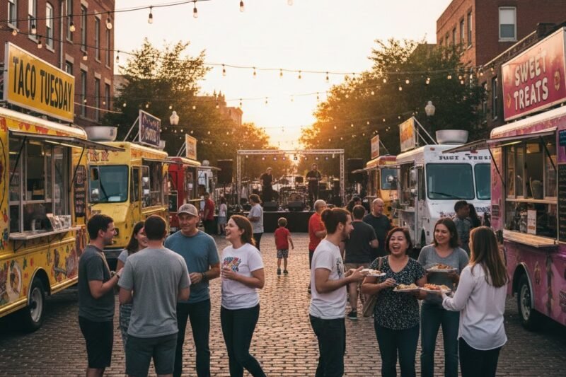 11 Destinations in the US That Stay Busy with Food Truck Festivals