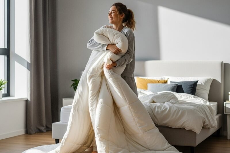 How to Wash Your Heavy Comforter at Home So It Smells Like New