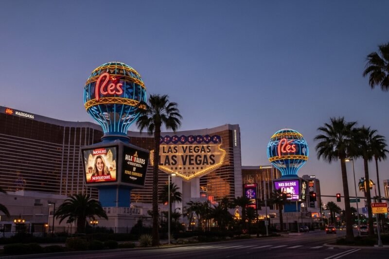 Las Vegas Is Losing U.S. Visitors as Travel Costs Surge